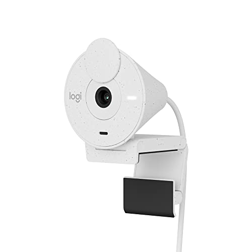 Logitech Brio 300 Full HD Webcam White USB-C