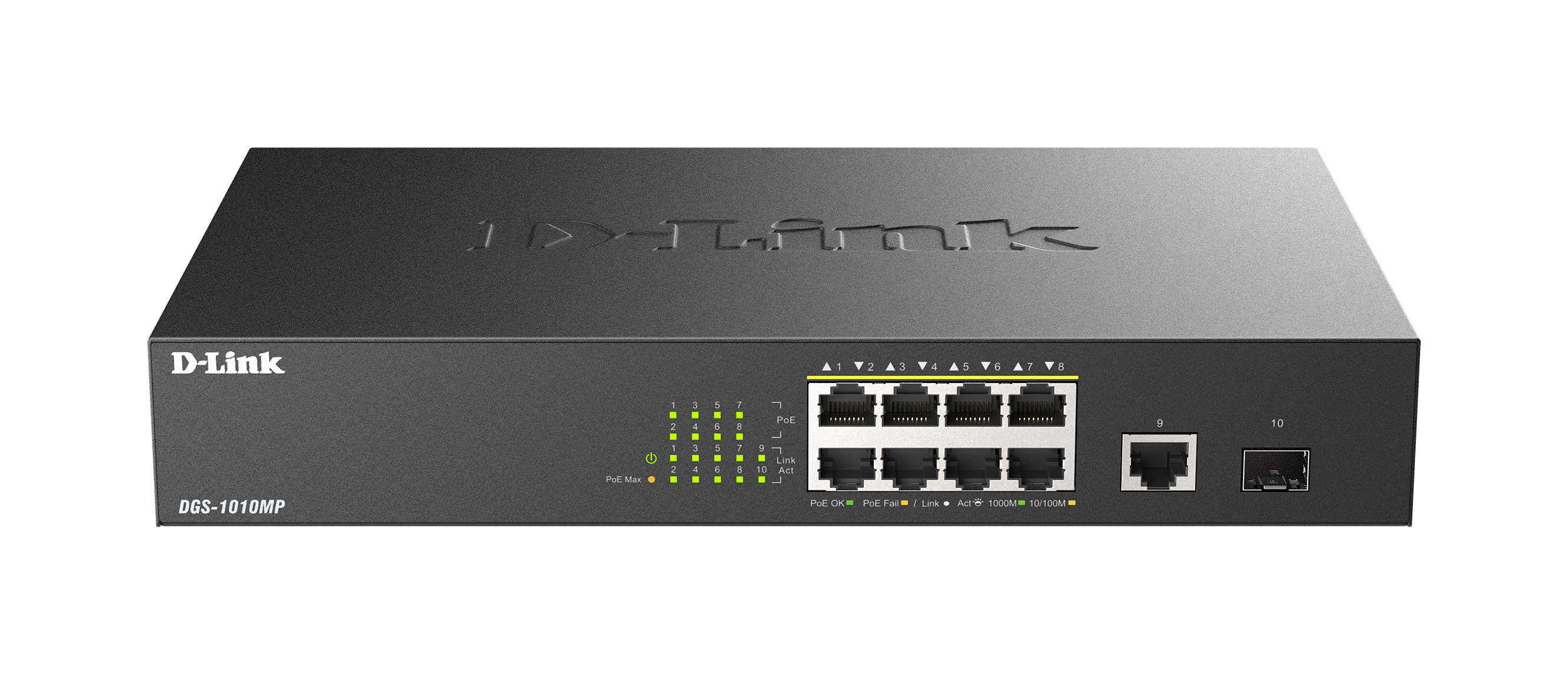 D-Link 10 Port Gigabit PoE Switch DGS-1010MP