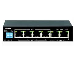 D-Link 6 Port PoE Switch DES-F1006P