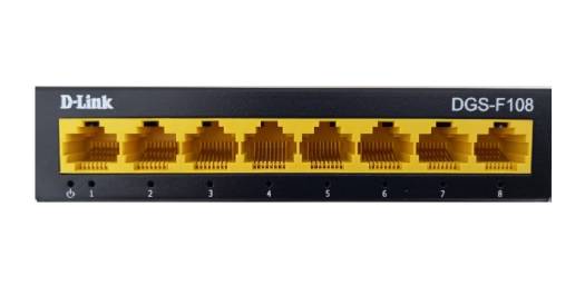 D-Link 8 Port Gigabit Unmanaged Switch DGS-F108