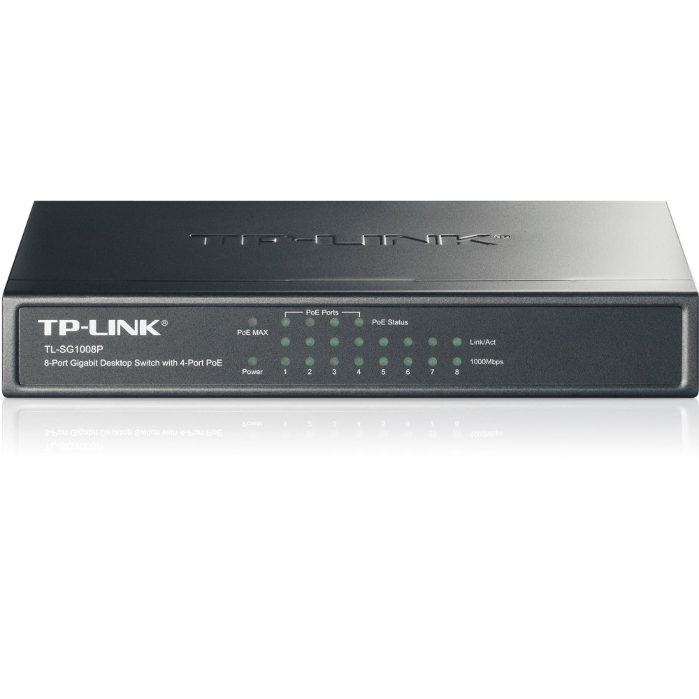 TP-Link 8 Port 4 PoE Switch SG1008P