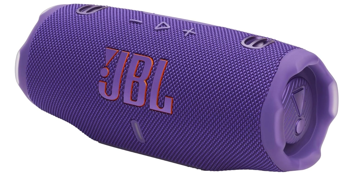 مكبر صوت محمول JBL Charge 6 باللون البنفسجي (1200130019593)