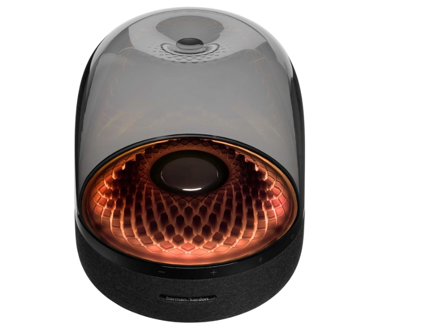 مكبر صوت بلوتوث Harman Kardon Aura Studio باللون الأسود (HKLUNABLKEU)