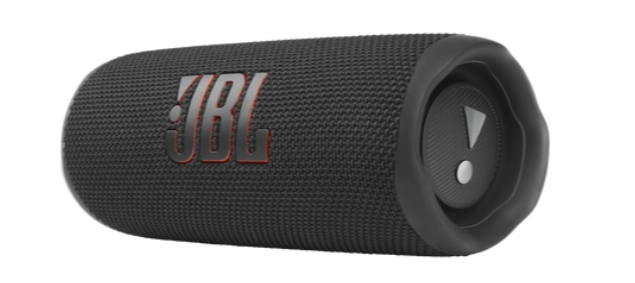 مكبر صوت محمول JBL Flip 6 باللون الأسود (JBLFLIP6BLK)