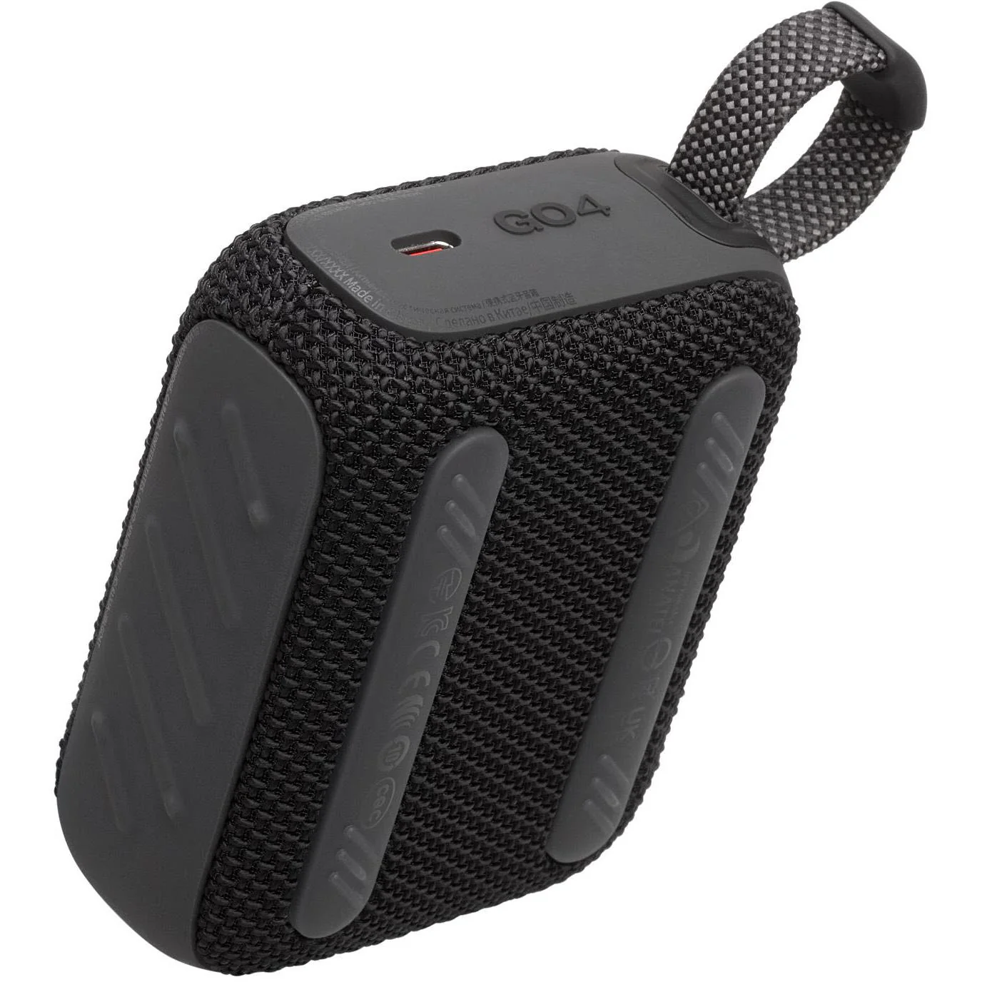 Портативная колонка JBL Go 4, Чёрная (JBLGO4BLK)