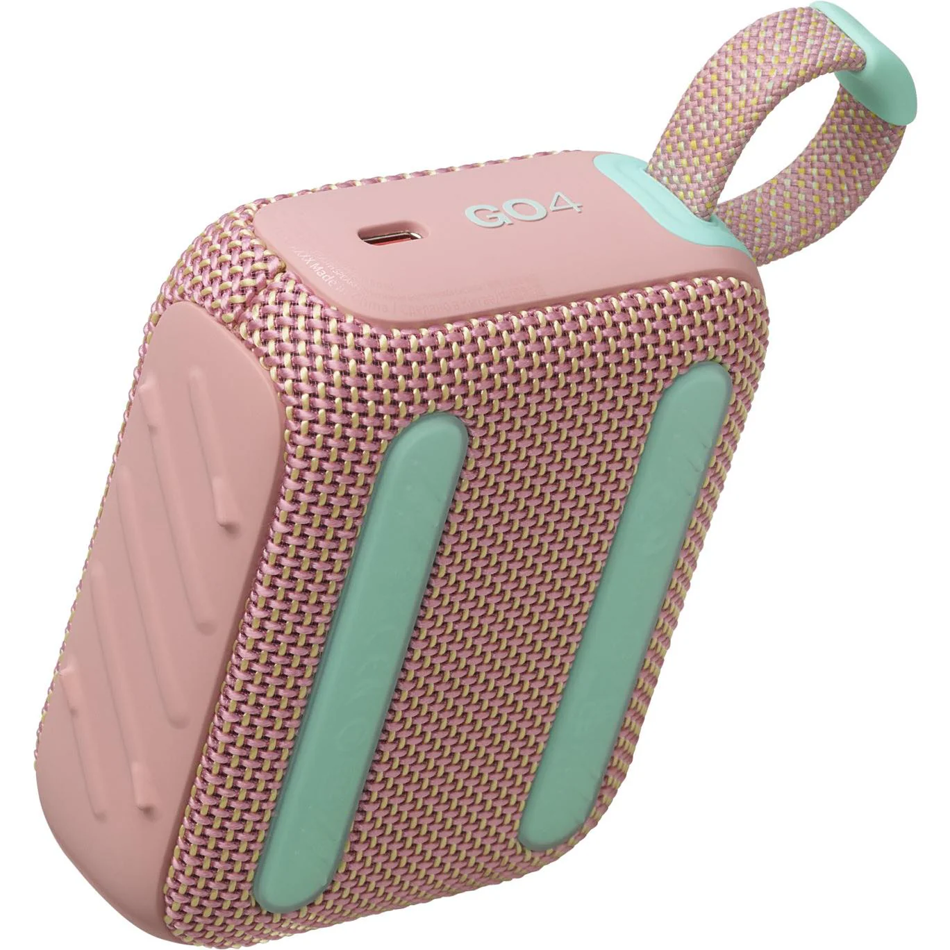 مكبر صوت محمول JBL Go 4 باللون الوردي (JBLGO4PINK)