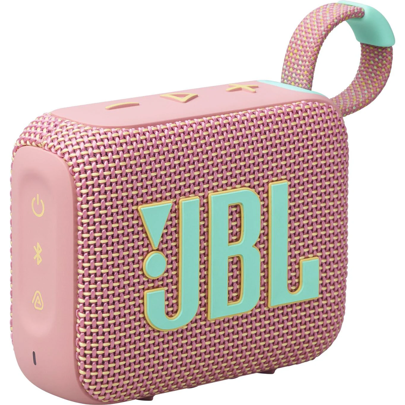 مكبر صوت محمول JBL Go 4 باللون الوردي (JBLGO4PINK)