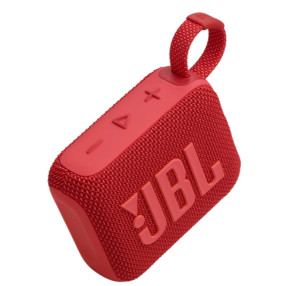 مكبر صوت محمول JBL Go 4 باللون الأحمر (JBLGO4RED)