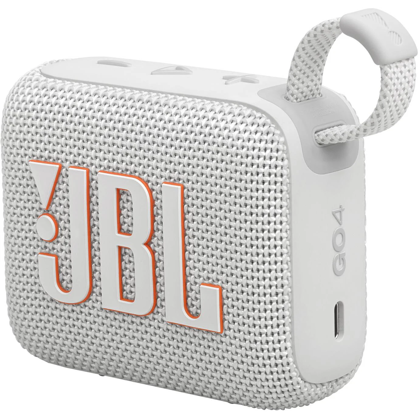 مكبر صوت محمول JBL Go 4 باللون الأبيض (JBLGO4WHT)