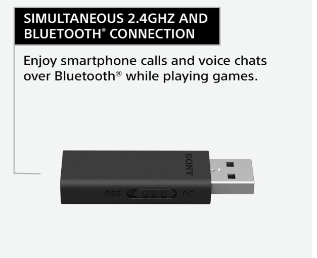 Беспроводная игровая гарнитура Sony WH-G900N, Белая (WH-G900N/WZE)
