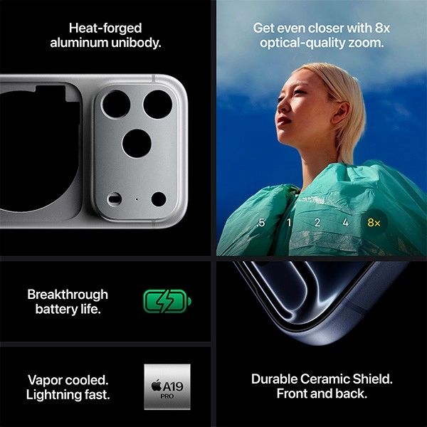 iPhone 17 Pro 256 ГБ Тёмно-Синий