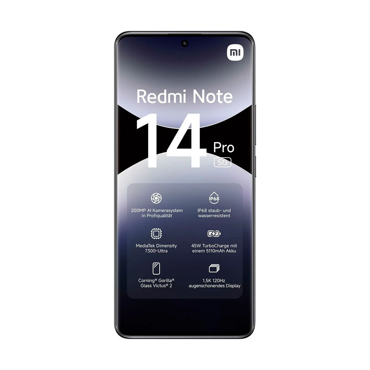 Xiaomi Redmi Note 14 Pro NFC 8 ГБ / 256 ГБ 4G Чёрный