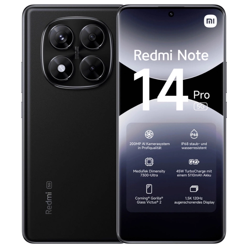 Xiaomi Redmi Note 14 Pro NFC 8GB/256GB 4G Black