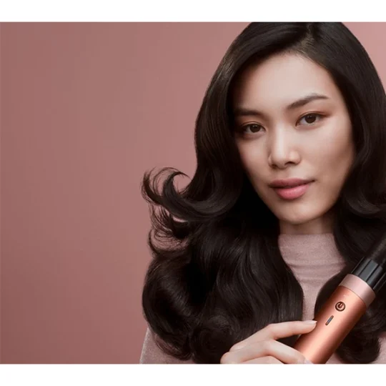 Hair Dryer Dyson HS09 Airwrap co-anda 2x Amber Silk