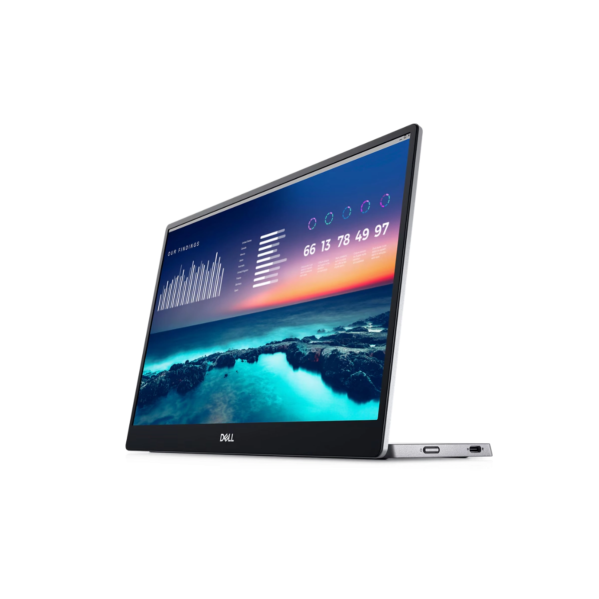 شاشة Dell 14 P1424H مقاس 14 بوصة