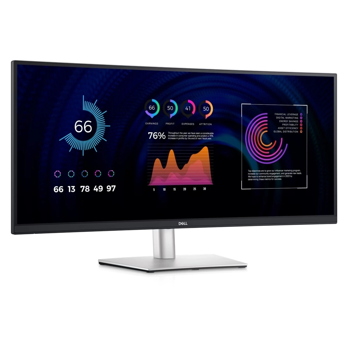 Монитор Dell Pro 34 Plus P3424WE IPS 34.1"