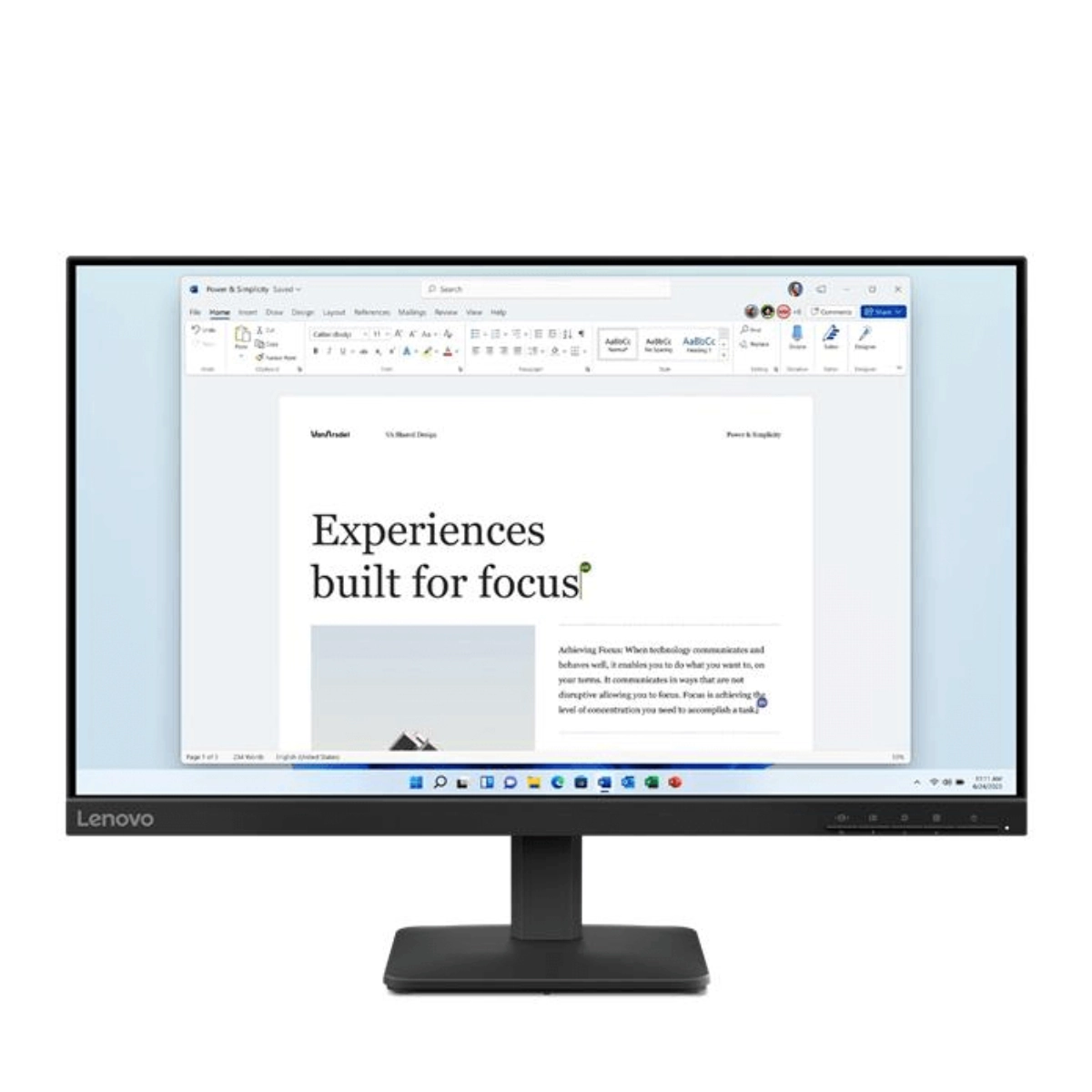 Lenovo Monitor L24E-4E (68C2KAC1AE)