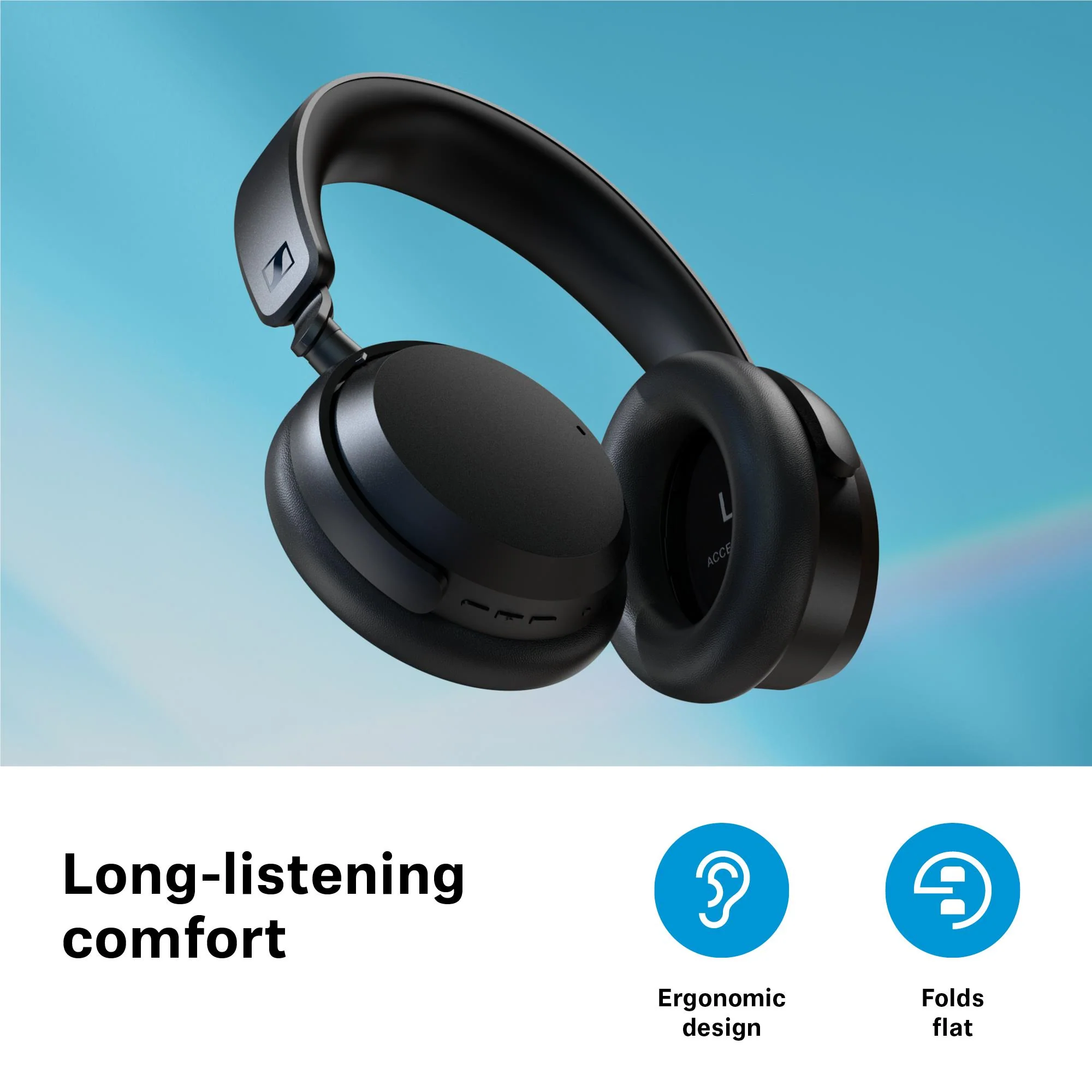 Sennheiser Accentum Wireless Headset Black (700174)