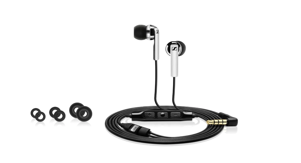 Проводная внутриканальная гарнитура Sennheiser CX 2.00G, Чёрная (506088)