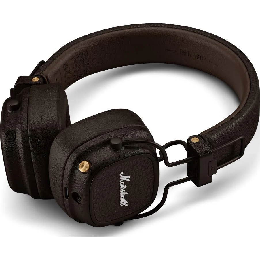 Беспроводные наушники Marshall Major V, Коричневые (7340055401128)
