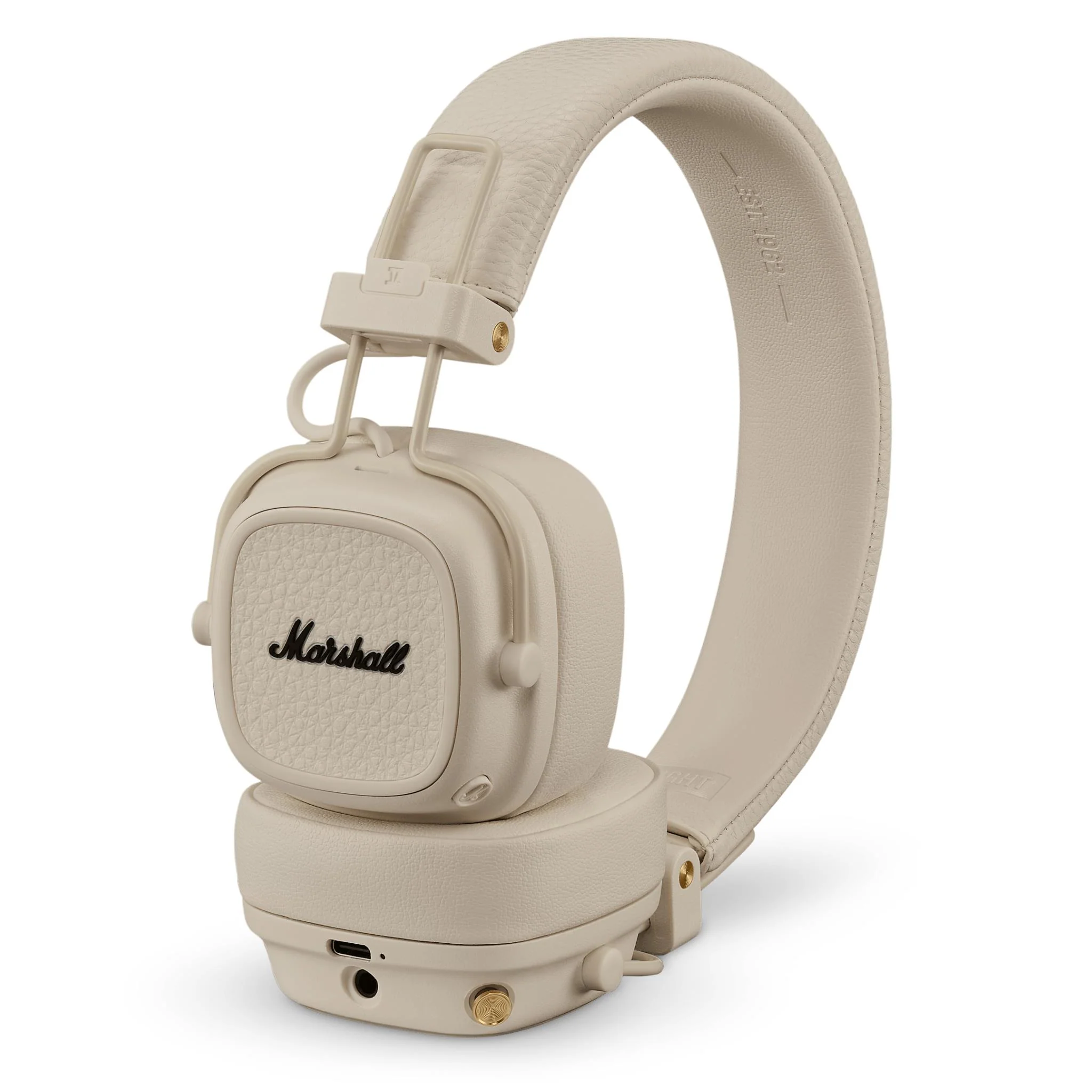 Беспроводные наушники Marshall Major V, Кремовые (7340055401111)