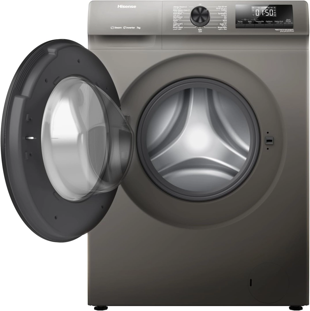 Hisense Front Load Washing Machine 7Kg (WFQP7012JT)