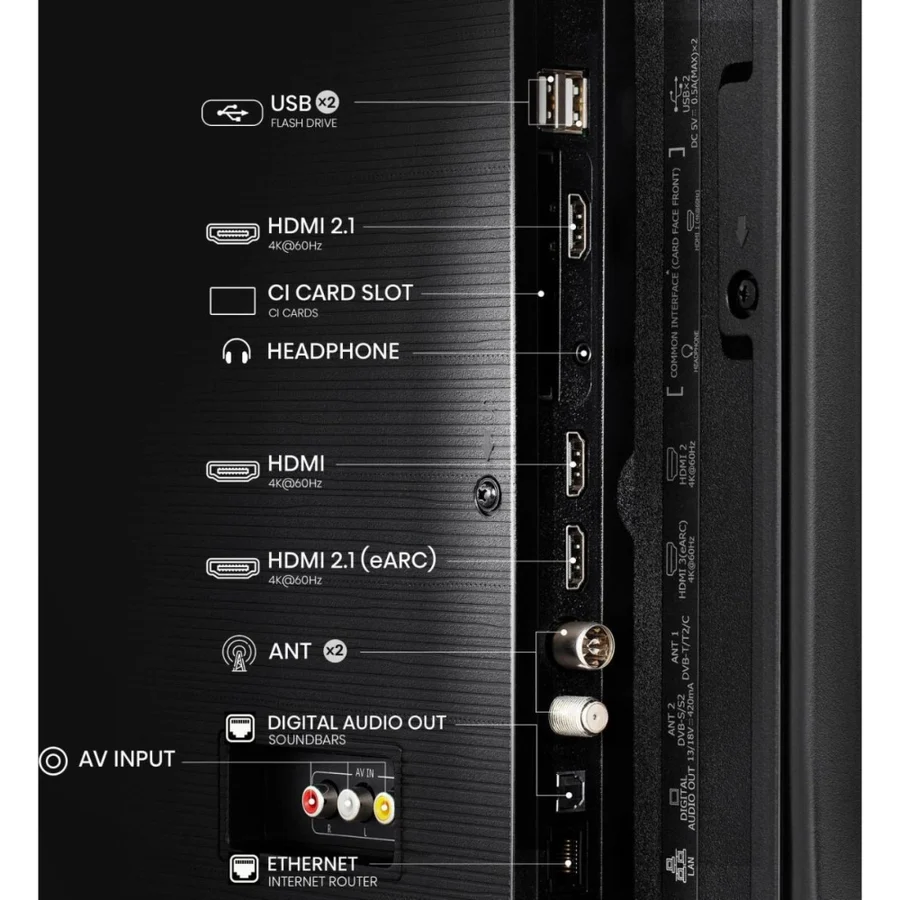 Hisense 50 inch LED 4K UHD Smart TV A61Q