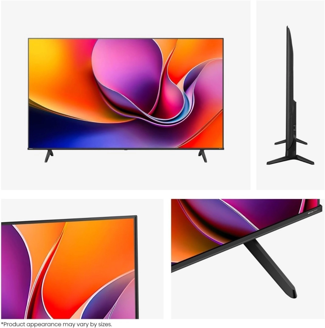 تلفزيون Hisense ذكي 55 بوصة LED 4K UHD موديل A61Q