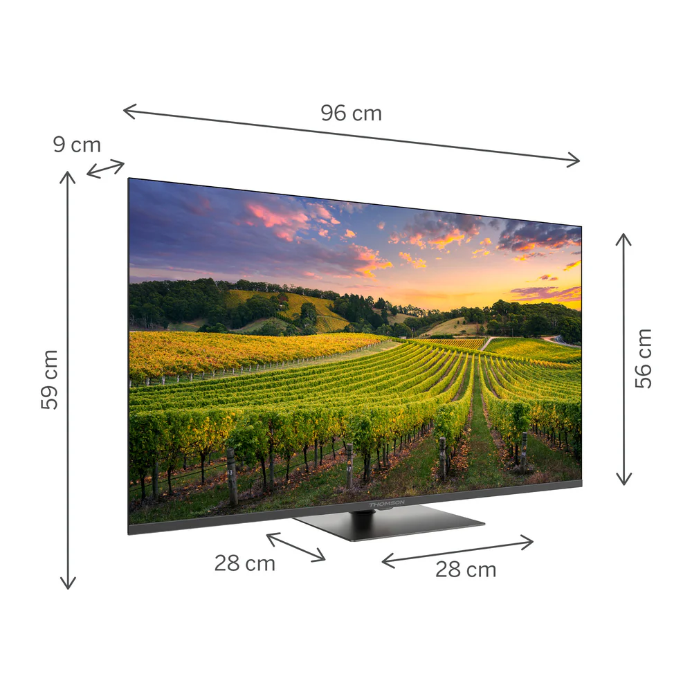 Thomson 50 inch QLED Central Stand TV