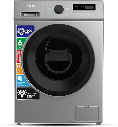 Krome Стиральная машина KR-WFL70SSI-SIS Титановая