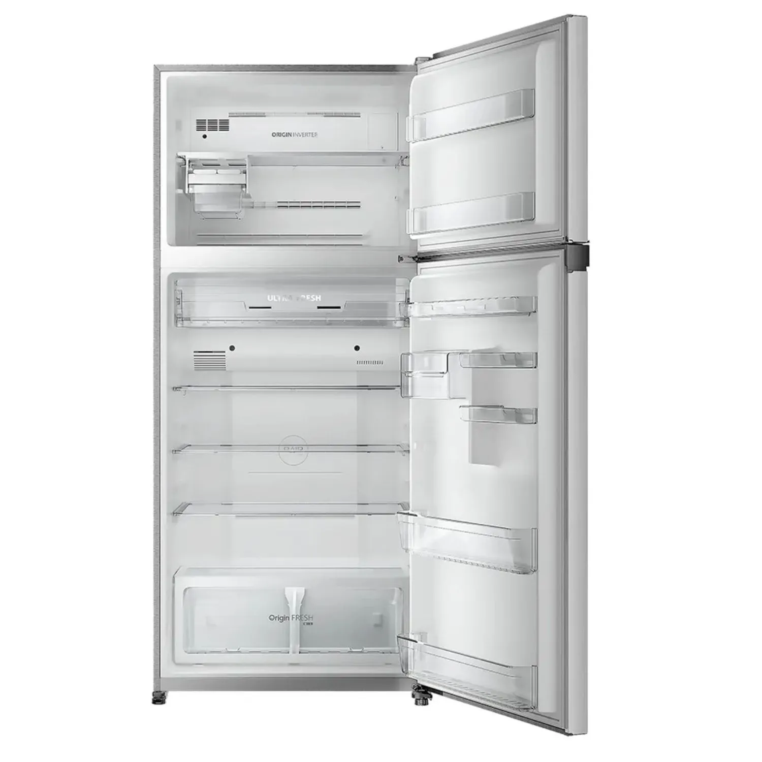 ثلاجة توشيبا بفريزر علوي 835 لتر أبيض (GR-RT835WE-WH)