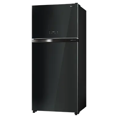 ثلاجة توشيبا بفريزر علوي 835 لتر رمادي داكن (GR-RT835WE-XK)