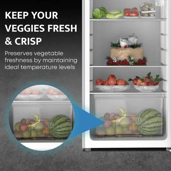 Krome Refrigerator 180L Inverter (KR-RDC180IH)