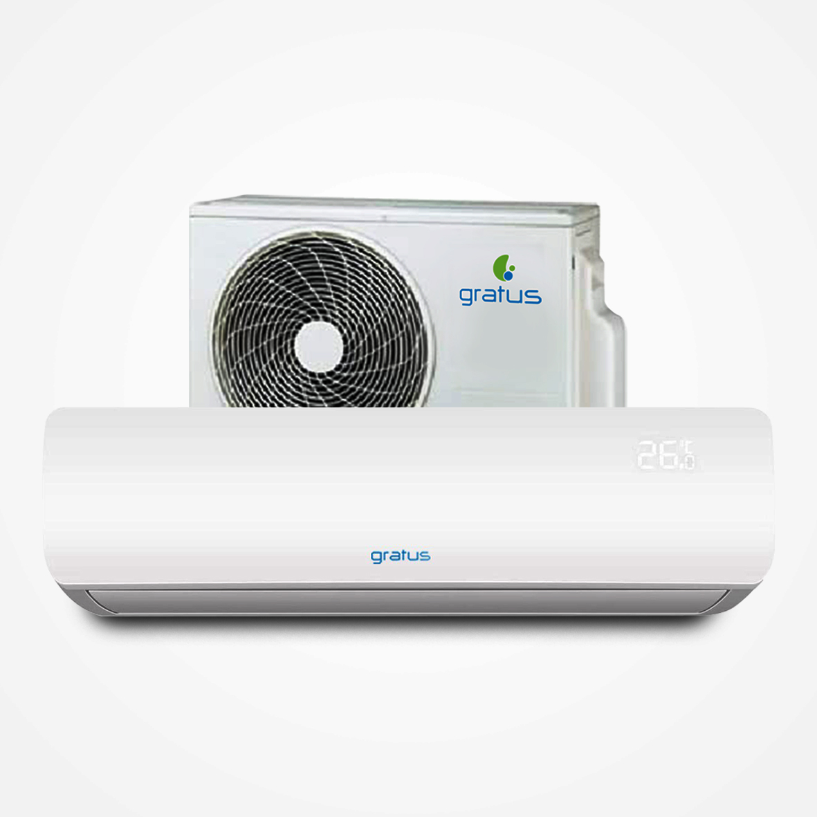 مكيف Gratus 30000 BTU R410a GSAC30TRS2