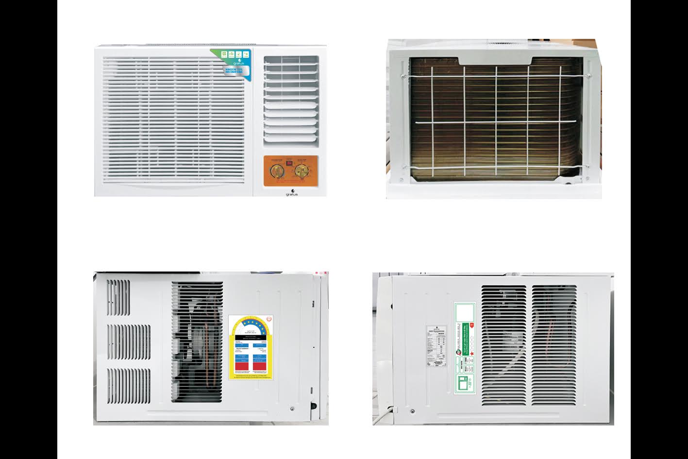 Gratus 24000 BTU Window Air Conditioner R410a GWAC245TRS