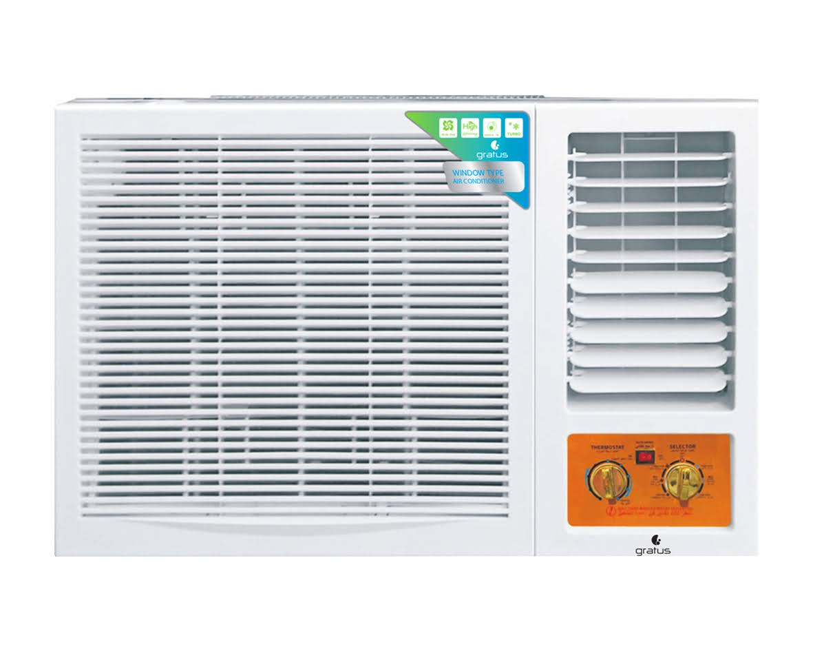 مكيف شباك Gratus 24000 BTU R410a GWAC245TRS