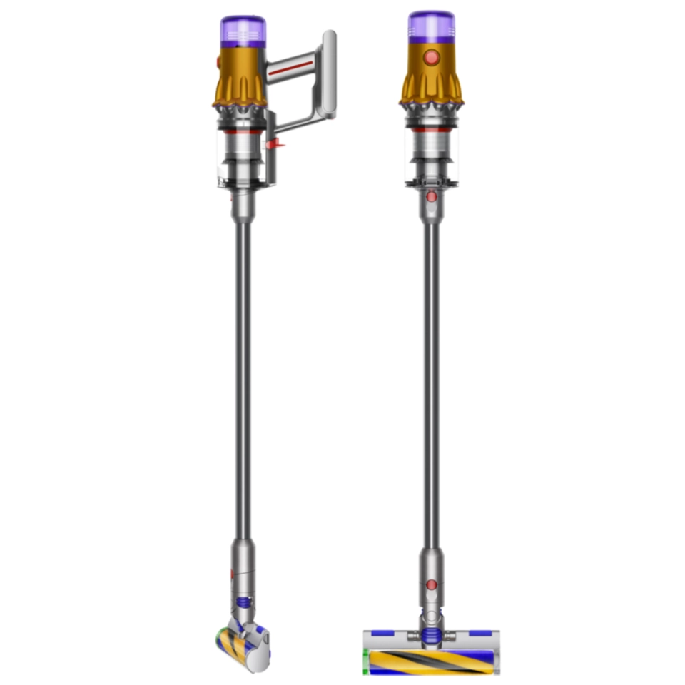 Пылесос Dyson V12 Detect Slim Absolute SV46 Желтый Никель
