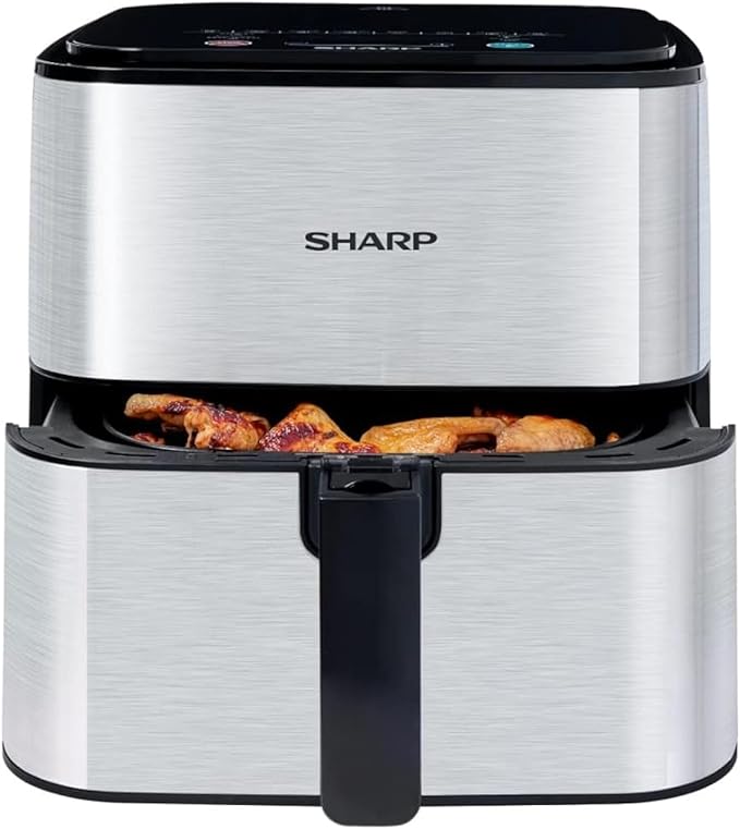 Sharp Air Fryer 1600W 7L Stainless