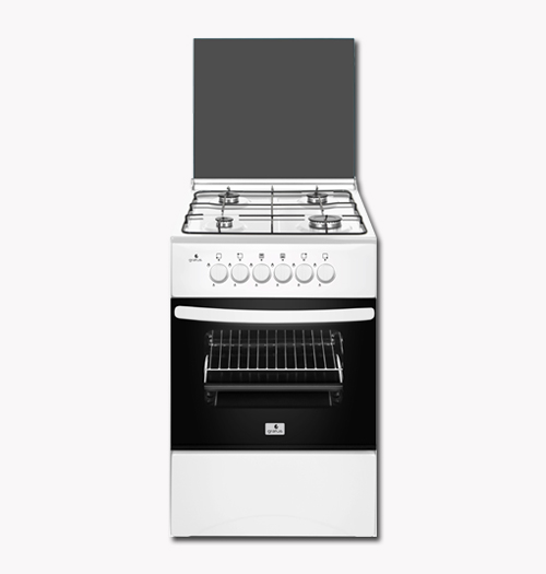 طباخ غاز كامل Gratus 50×55 أربع شعلات (GGR55FRTE)