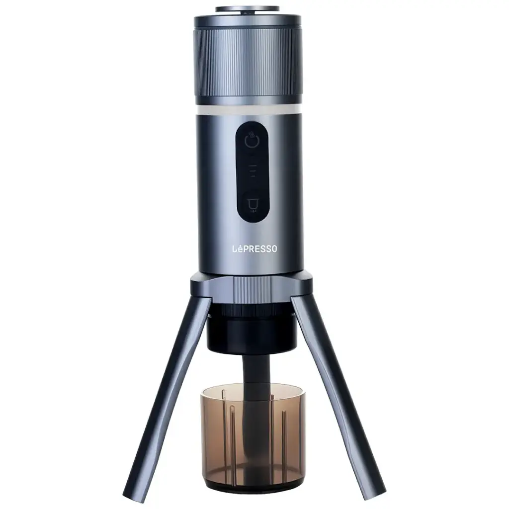 ماكينة إسبريسو محمولة LePresso Brewjet 2 في 1 بسعة 13500mAh (LPPECFFMGY)