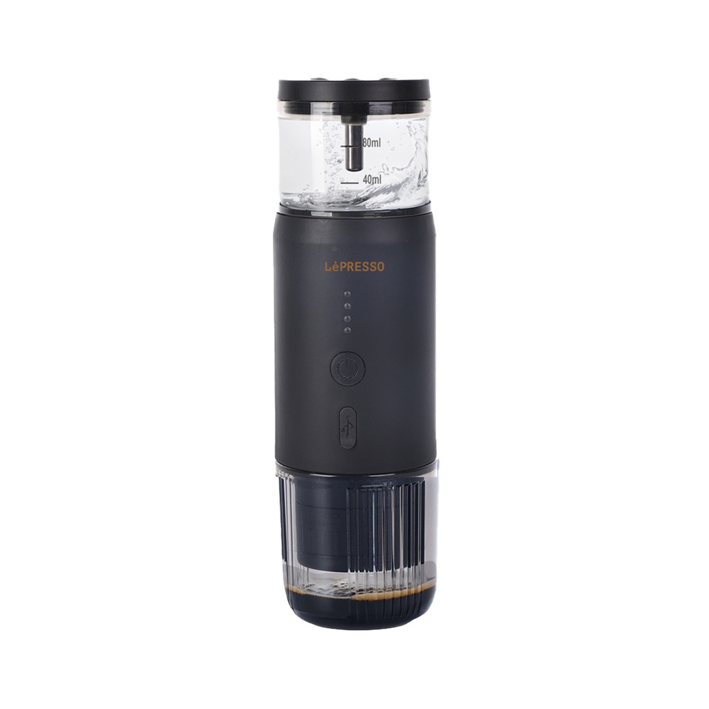 ماكينة إسبريسو محمولة LePresso Heating 15 Bar (LPCFFM0001BK)