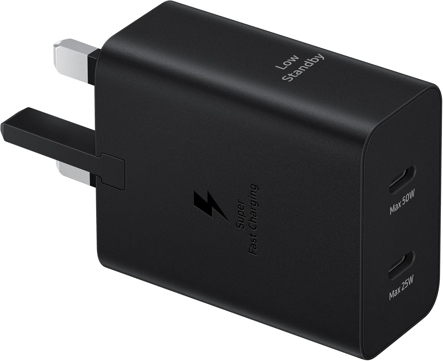 محول طاقة سامسونج 50 واط PD مع كابل USB-C 2-Pin
