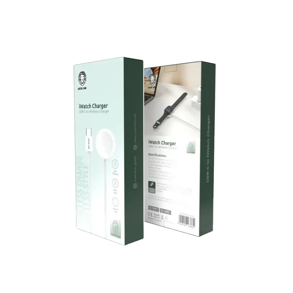 Green Lion iWatch Charge USB-C to Беспроводное Зарядное Устройство
