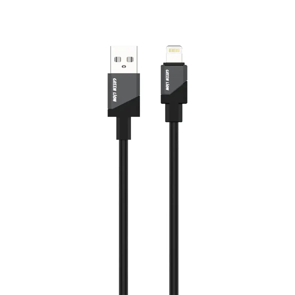 كابل Green Lion USB-A إلى Lightning سيليكون بطول 1 متر 12 واط