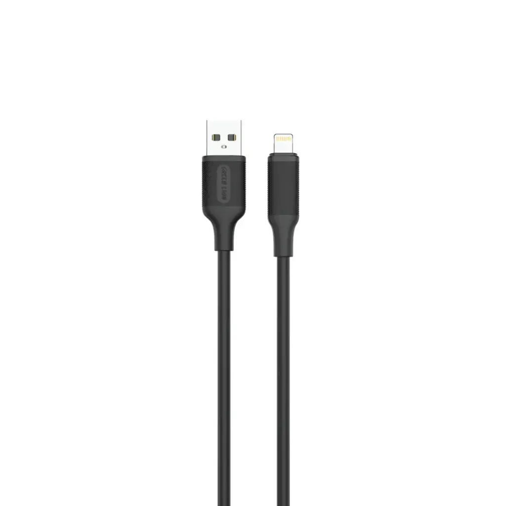 كابل Green Lion PVC USB-A إلى Lightning بطول 3 متر