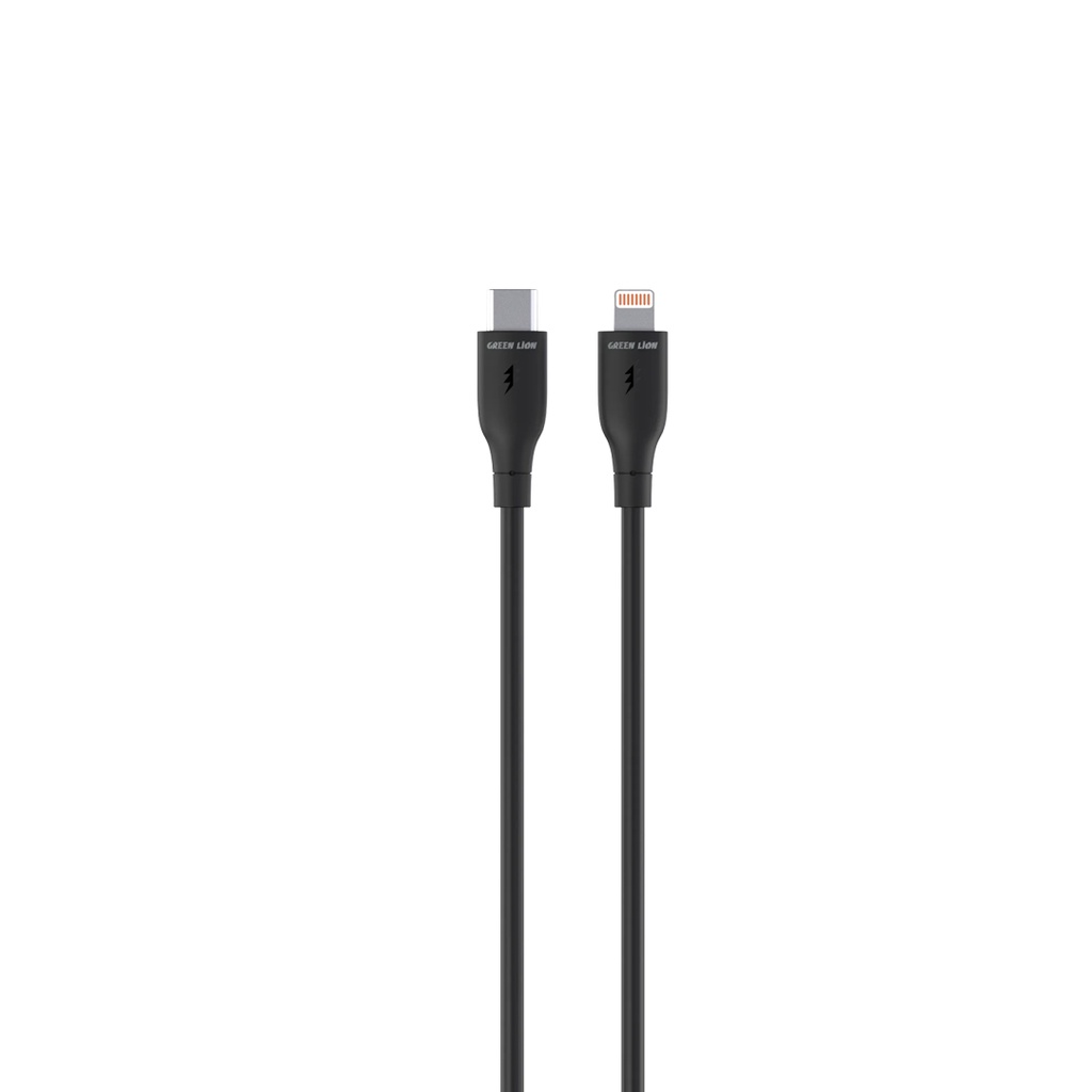 كابل Green Lion USB-C إلى Lightning PVC بطول 1 متر
