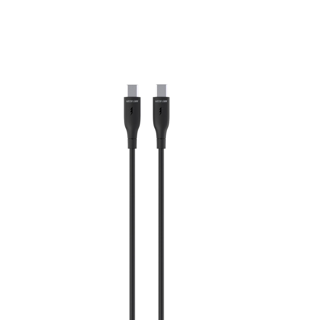 كابل Green Lion USB-C إلى USB-C PVC بطول 30 سم