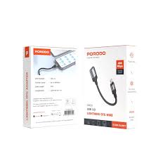 Porodo كابل Lightning OTG