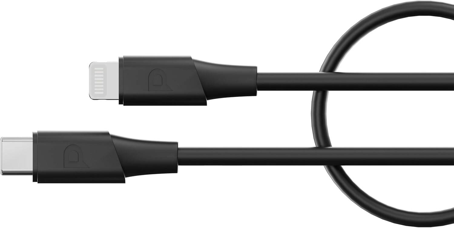 كابل Powerology Power Sync Flex USB-C إلى Lightning 2م PD 30W