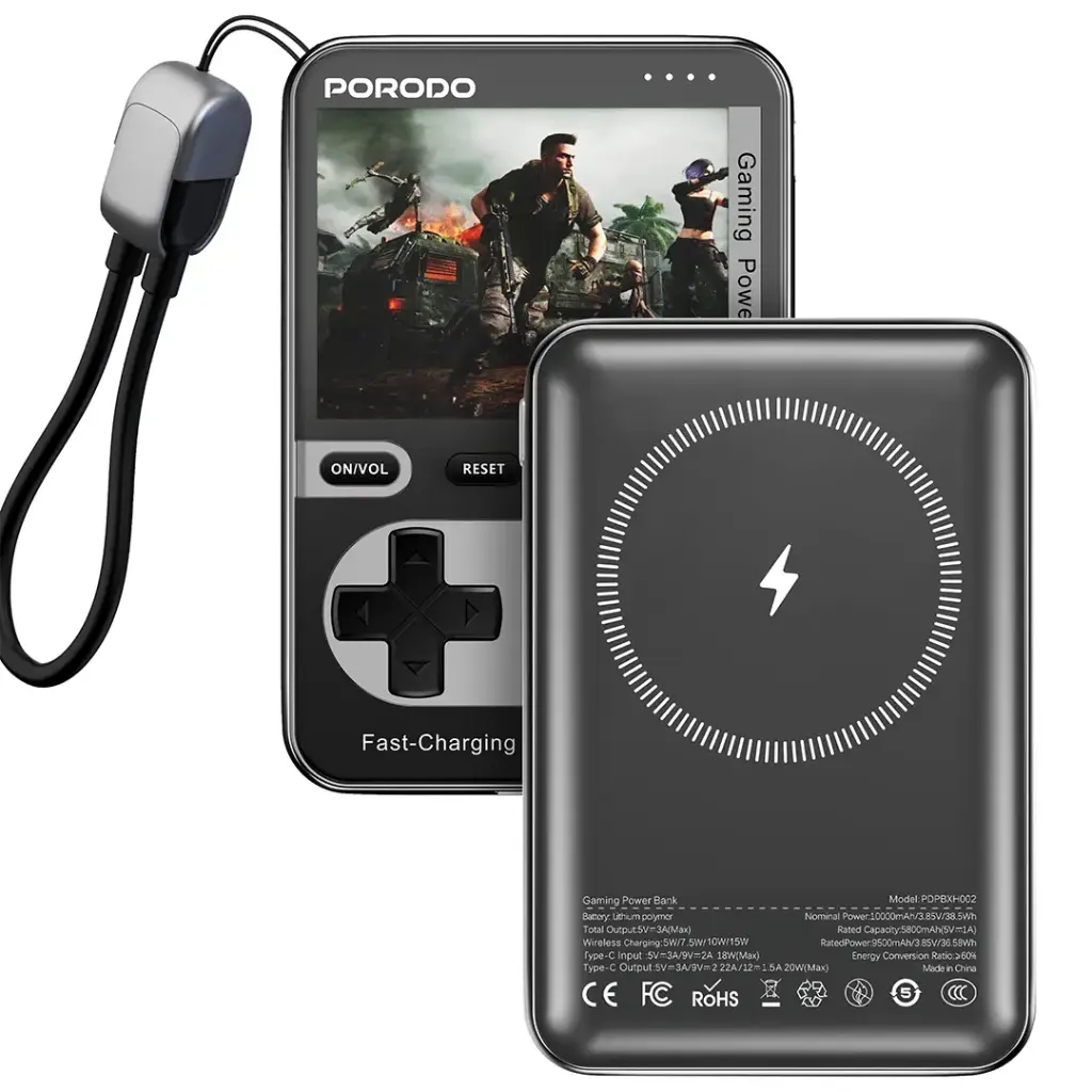باور بانك Porodo Arcadevolt سعة 10000mAh MagSafe